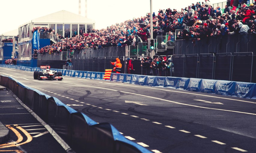 What happen in Bavaria City Racing Dublin?